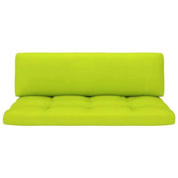 Grote foto vidaxl coussins de canap palette 2 pcs vert vif huis en inrichting woningdecoratie