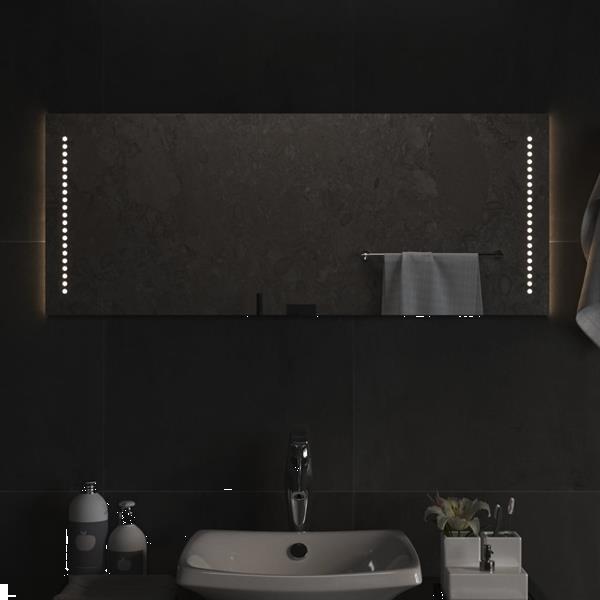 Grote foto vidaxl miroir led de salle de bain 40x100 cm huis en inrichting woningdecoratie