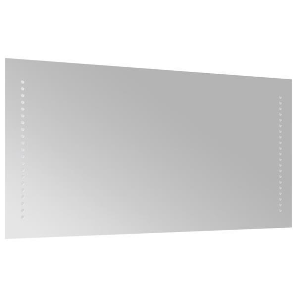 Grote foto vidaxl miroir led de salle de bain 40x80 cm huis en inrichting woningdecoratie