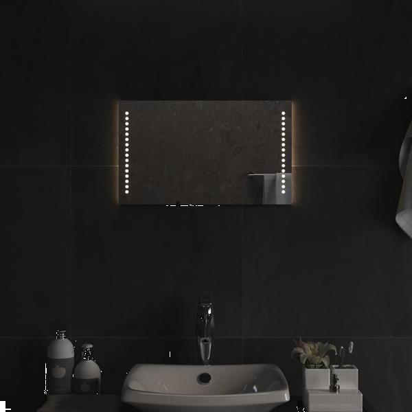 Grote foto vidaxl miroir led de salle de bain 30x50 cm huis en inrichting woningdecoratie
