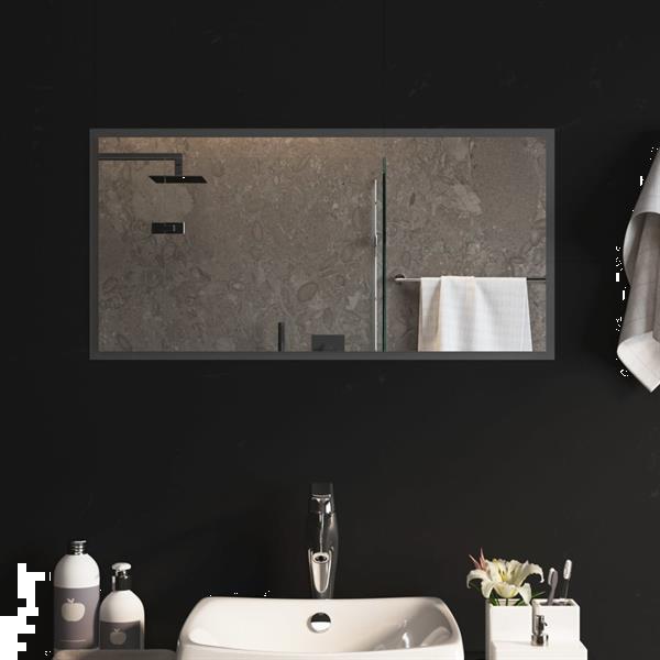 Grote foto vidaxl miroir led de salle de bain 40x80 cm huis en inrichting woningdecoratie