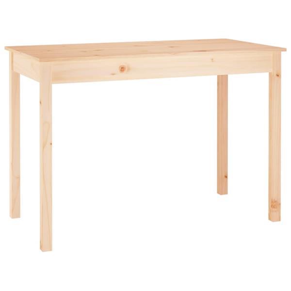 Grote foto vidaxl table manger 110x55x75 cm bois massif de pin huis en inrichting eettafels