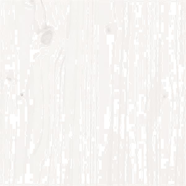 Grote foto vidaxl table basse blanc 55x55x30 cm bois massif de pin huis en inrichting eettafels