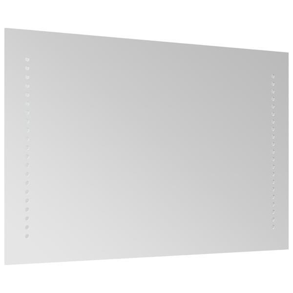 Grote foto vidaxl miroir de salle de bain led 70x40 cm huis en inrichting woningdecoratie