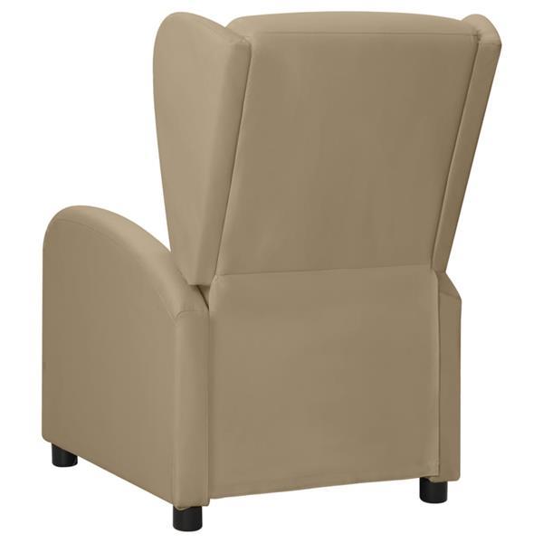 Grote foto vidaxl fauteuil de massage lectrique oreilles cappuccino huis en inrichting stoelen