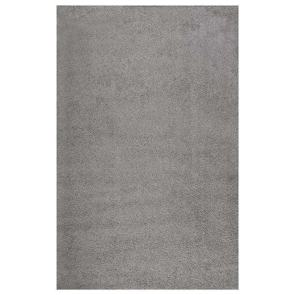 Grote foto vidaxl tapis shaggy poils longs gris 200x290 cm huis en inrichting vloerbedekking en kleden