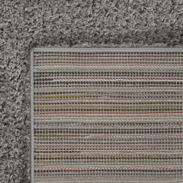 Grote foto vidaxl tapis shaggy poils longs gris 120x170 cm huis en inrichting vloerbedekking en kleden