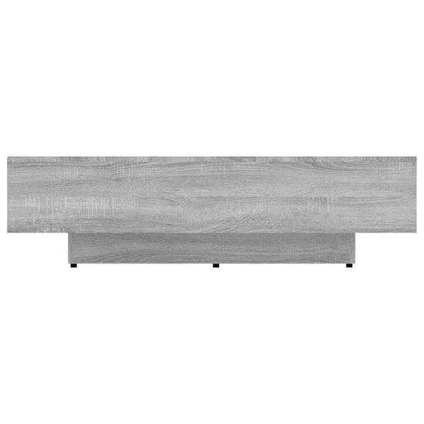 Grote foto vidaxl table basse sonoma gris 115x60x31 cm bois d ing nieri huis en inrichting eettafels