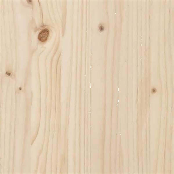 Grote foto vidaxl bedframe massief grenenhout 90x200 cm huis en inrichting bedden
