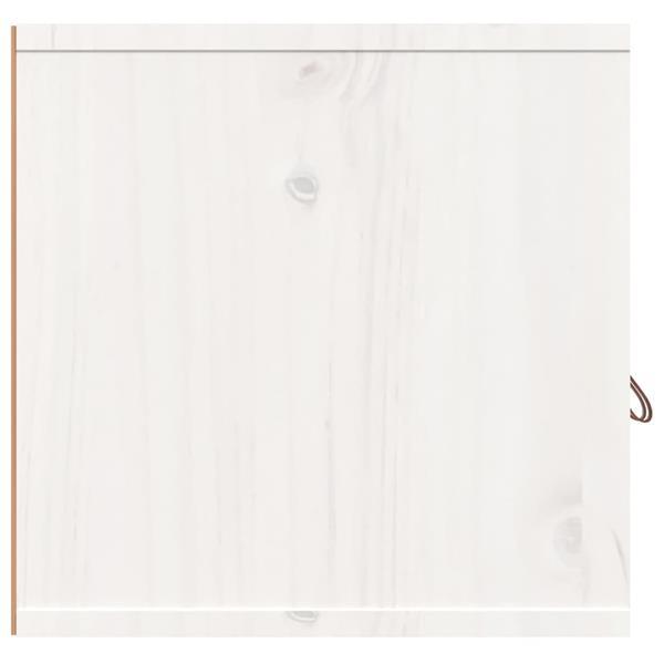 Grote foto vidaxl wandkasten 2 st 80x30x30 cm massief grenenhout wit huis en inrichting overige