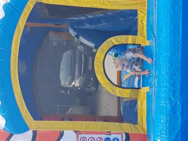 Grote foto nieuwe springkasteel met zwembad te koop kinderen en baby trampolines en springkussens