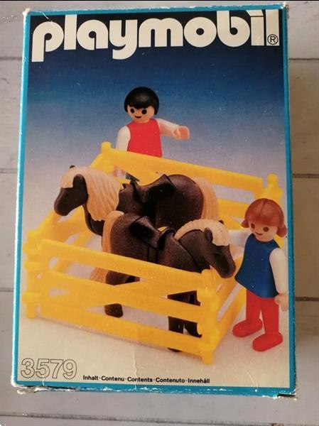 Grote foto vintage playmobil speelset 3579 uit 1982 kinderen en baby playmobil