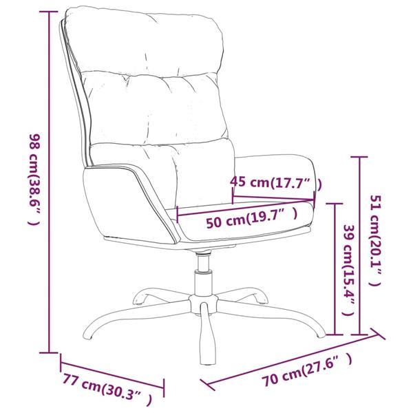 Grote foto vidaxl chaise de relaxation avec tabouret bleu tissu huis en inrichting stoelen