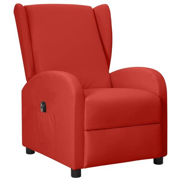 Grote foto vidaxl fauteuil inclinable lectrique oreilles bordeaux si huis en inrichting stoelen