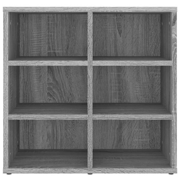 Grote foto vidaxl armoire chaussures sonoma gris 52 5x30x50 cm huis en inrichting overige