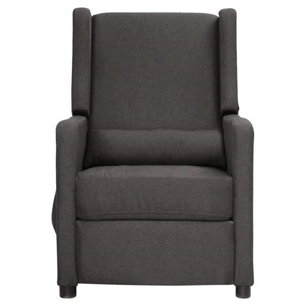 Grote foto vidaxl fauteuil inclinable de massage lectrique gris fonc huis en inrichting stoelen