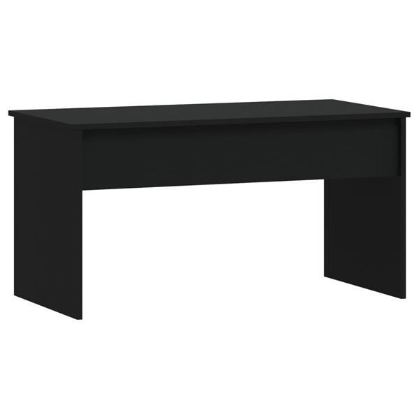 Grote foto vidaxl table basse noir 102x50 5x52 5 cm bois d ing nierie huis en inrichting eettafels