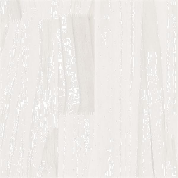 Grote foto vidaxl cadre de lit blanc bois de pin massif 150x200 cm tr s huis en inrichting bedden