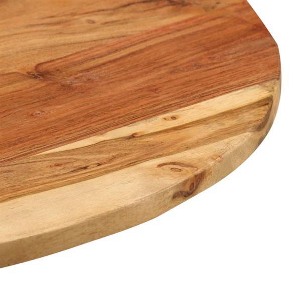 Grote foto vidaxl table d appoint 60x 42 62 cm bois massif d acacia et huis en inrichting eettafels