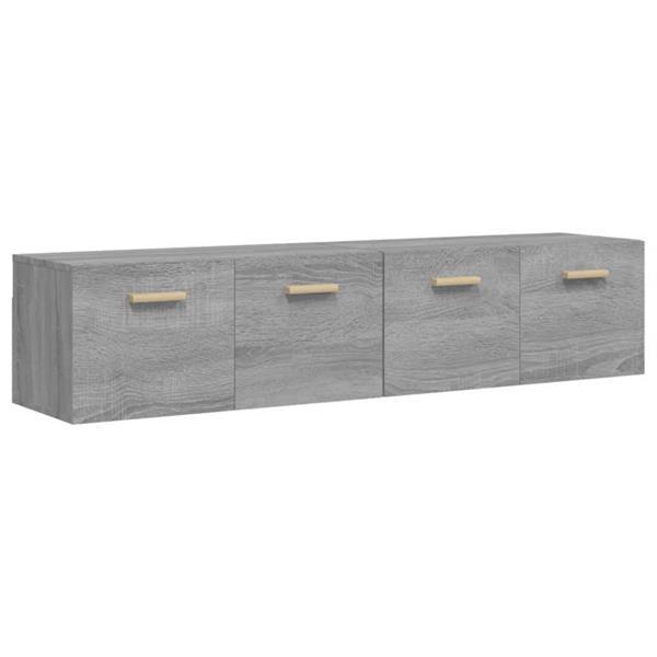 Grote foto vidaxl armoires murales 2 pcs sonoma gris 80x35x36 5 cm huis en inrichting overige