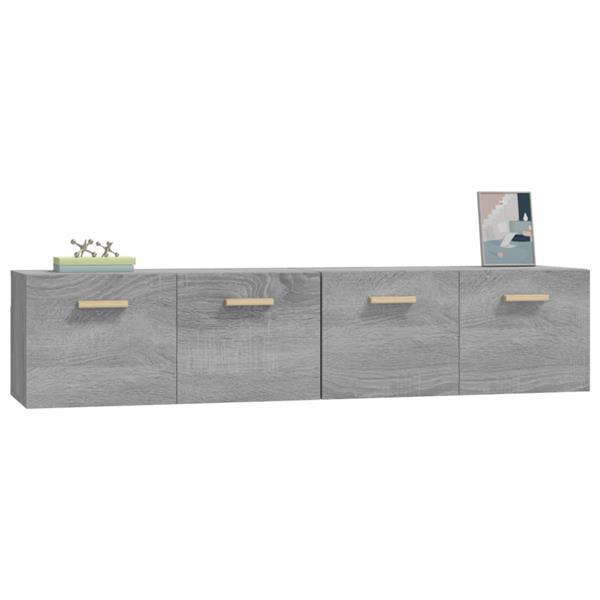 Grote foto vidaxl armoires murales 2 pcs sonoma gris 80x35x36 5 cm huis en inrichting overige