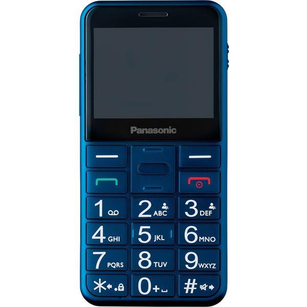 Grote foto mobiele senioren telefoon kx tu155excn blauw witgoed en apparatuur koffiemachines en espresso apparaten