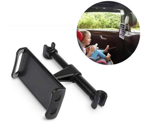 Grote foto drphone a6 pro aluminium auto hoofdsteun houder 360 graden auto onderdelen accessoire delen