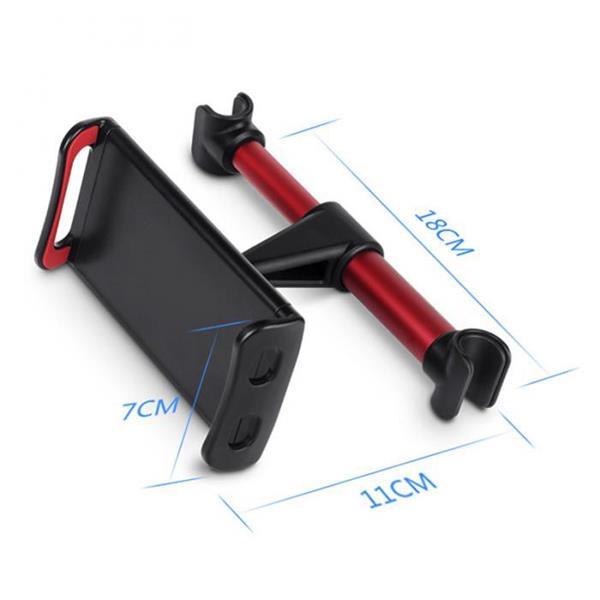 Grote foto drphone a6 pro aluminium auto hoofdsteun houder 360 graden auto onderdelen accessoire delen