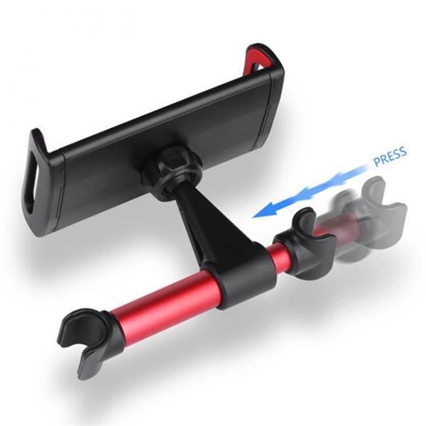 Grote foto drphone a6 pro aluminium auto hoofdsteun houder 360 graden auto onderdelen accessoire delen