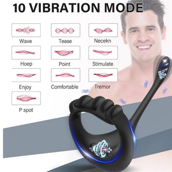 Grote foto cock ring anale butt plug prostaat massager erotiek vibrators