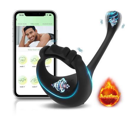Grote foto app cock ring anale butt plug prostaat massage erotiek vibrators