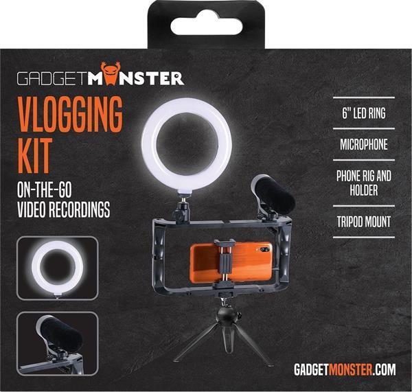 Grote foto vlogging kit led ring frame tripod voor smartphone cam witgoed en apparatuur koffiemachines en espresso apparaten