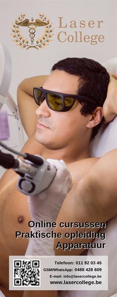 Grote foto geavanceerde laserontharing therapeut cursus beauty en gezondheid ontharing