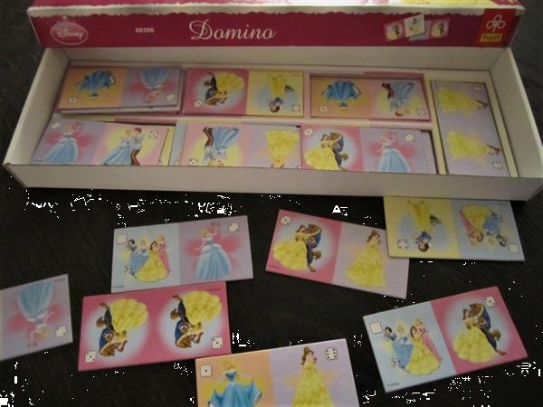 Grote foto domino spel met disney prinsessen kinderen en baby educatief en creatief