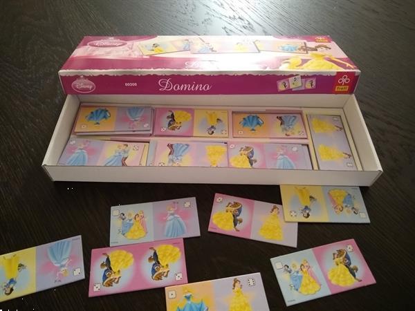 Grote foto domino spel met disney prinsessen kinderen en baby educatief en creatief