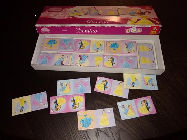 Grote foto domino spel met disney prinsessen kinderen en baby educatief en creatief