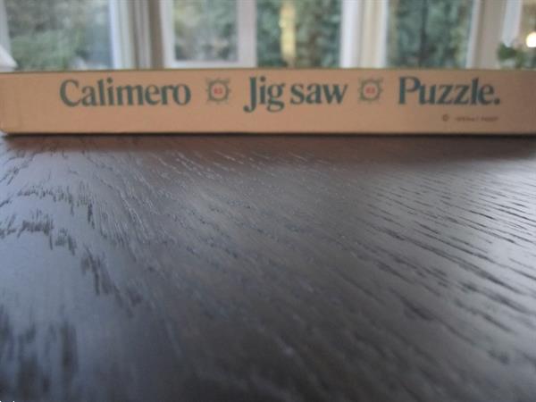Grote foto vintage jigsaw puzzel van calimero 1976 kinderen en baby puzzels