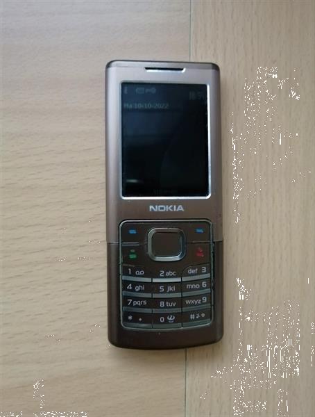 Grote foto nokia classic 6500 brons brown telecommunicatie nokia