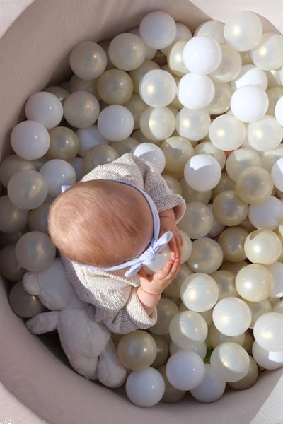 Grote foto ballen voor ballenbak set lichtgoud 200 stuks kinderen en baby overige
