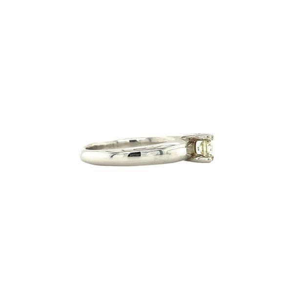 Grote foto witgouden solitair ring met diamant 14 krt kleding dames sieraden