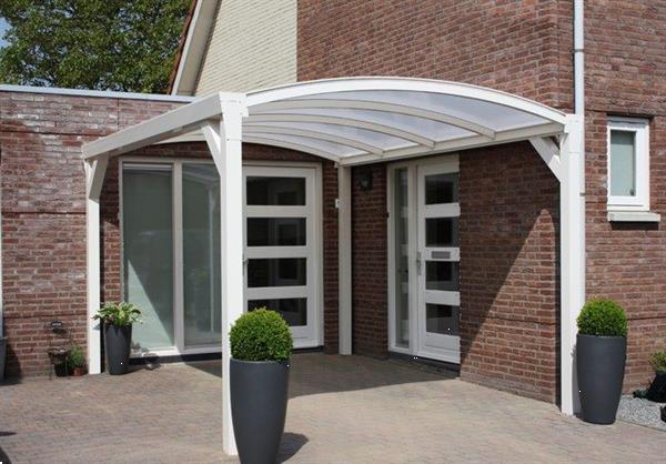 Grote foto aluminium gebogen carport 700x370 cm tuin en terras tuinhuisjes en blokhutten