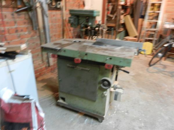 Grote foto hout combine semi prof doe het zelf en verbouw gereedschappen en machines