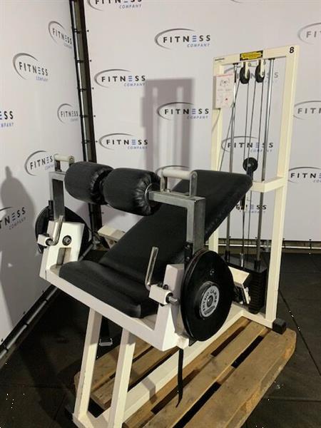 Grote foto technogym hamstring gluteus bench press kracht sport en fitness fitness