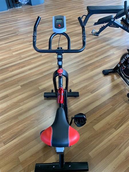 Grote foto indoor cycling bike nieuw hometrainer cardio sport en fitness fitness