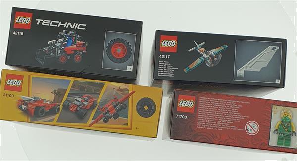 Grote foto fantastische lego set nr3 met 4 verschillende lego items kinderen en baby overige