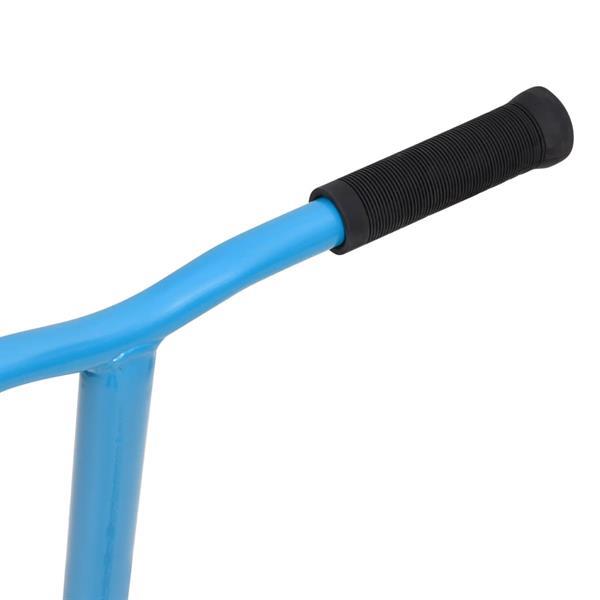 Grote foto vidaxl trottinette avec guidon en aluminium bleu fietsen en brommers steppen