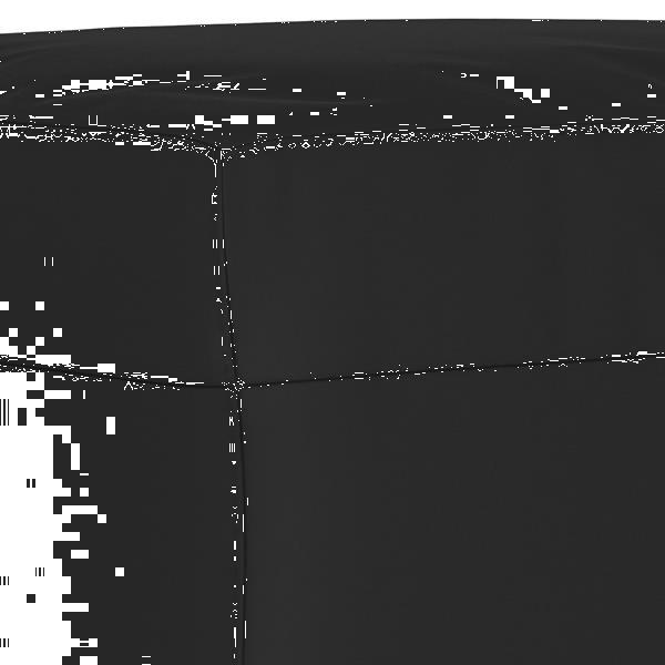 Grote foto vidaxl bankje 70x35x41 cm microvezelstof zwart huis en inrichting bankstellen