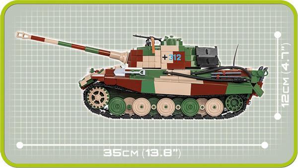 Grote foto cobi ww2 2540 k nigstiger pzkpfw vi kinderen en baby overige