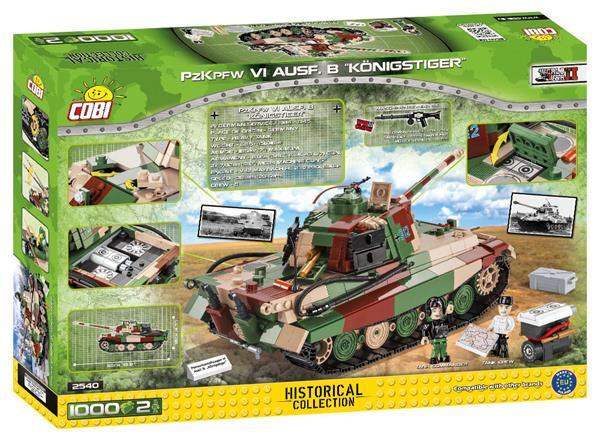 Grote foto cobi ww2 2540 k nigstiger pzkpfw vi kinderen en baby overige