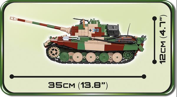 Grote foto cobi ww2 2540 k nigstiger pzkpfw vi kinderen en baby overige